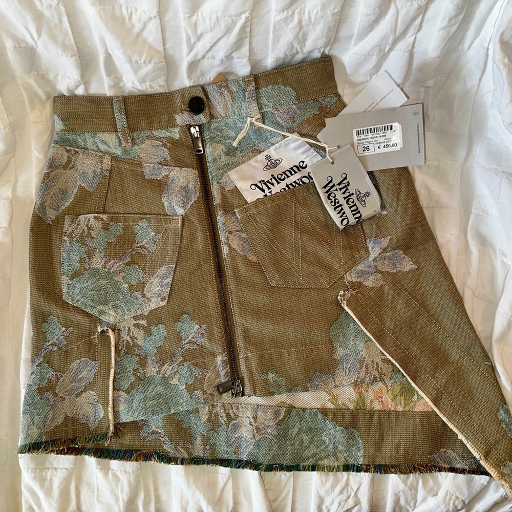 Vivienne Westwood Floral Skirt - New with Tags !